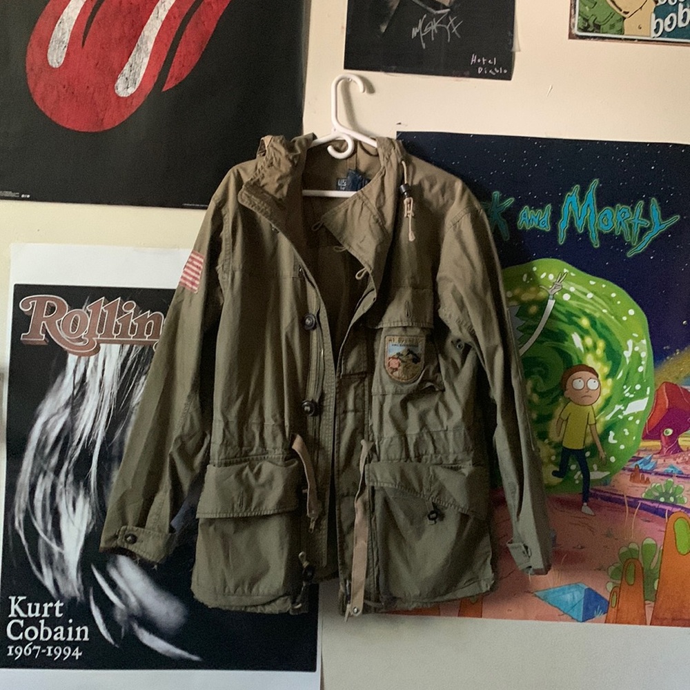 Vintage army winter jacket from Ralph Lauren